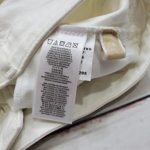 MK Michael Kors Bootcut Jeans Size 8 | White - Picture 6 of 7
